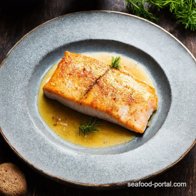 Salt and Scales PanSeared Hake with LemonHerb Butter