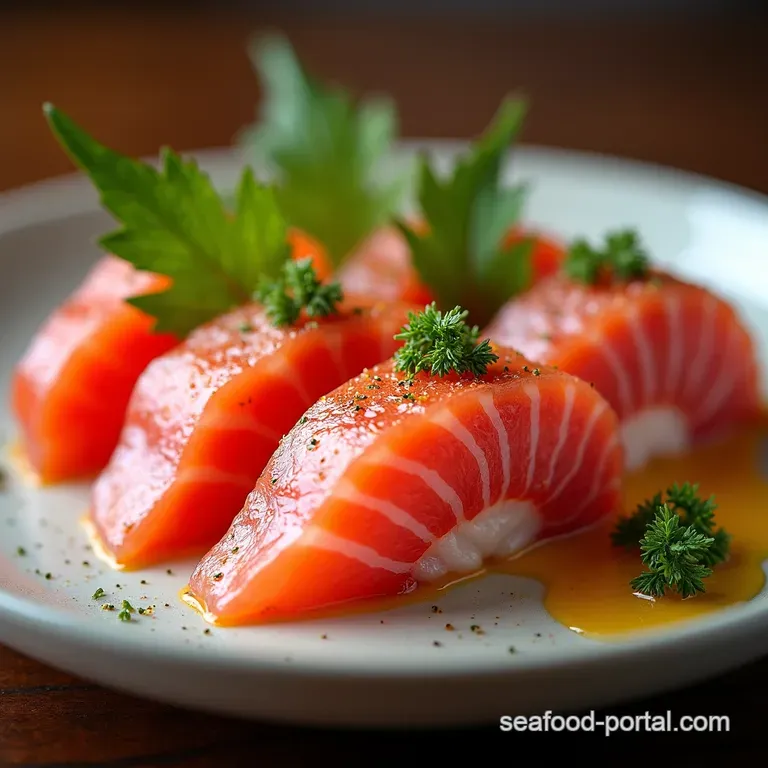 Sashimi at Home RestaurantQuality Simplified