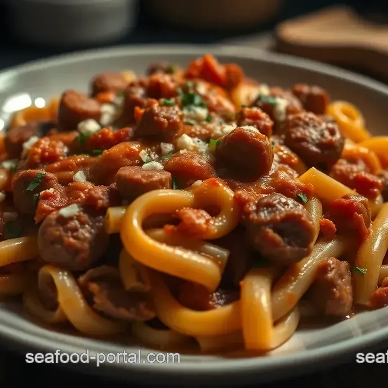 Sausage & Ricotta Baked Ziti