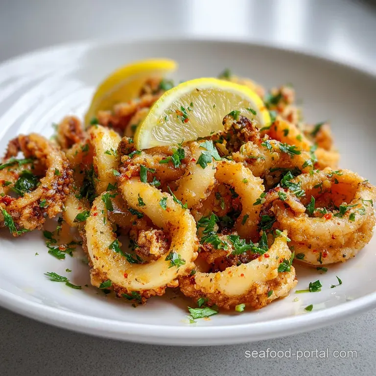 Saut&eacute;ed Calamari with Garlic and Lemon