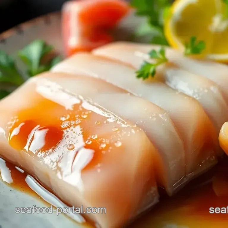 Fresh Sea Bream Sashimi