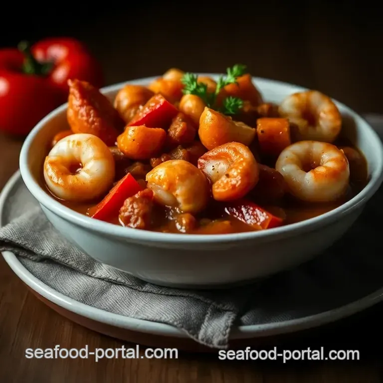 Savory Cioppino Sauce: a Taste of San Francisco presentation
