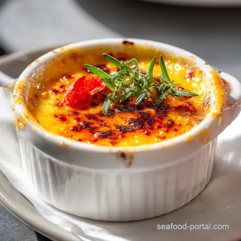 Savory Crab Brulee: A Silky Seafood Appetizer