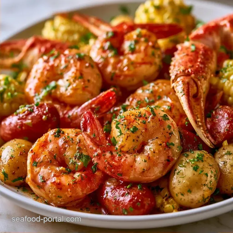Healthy Cajun Seafood Boil Bag Recipe