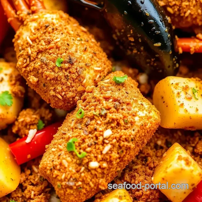 Seafood Boil Seasoning Recipe presentation