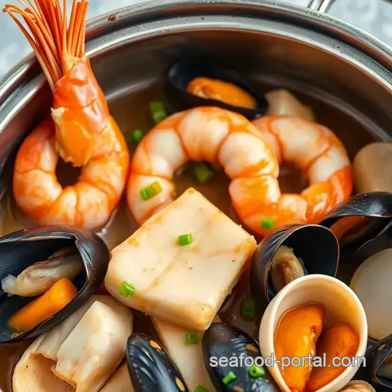Seafood Steam Pot: A Flavorful Coastal Experience presentation