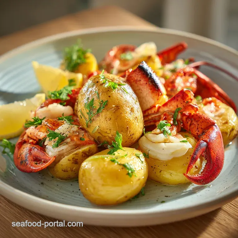 Seafood Stuffed Potatoes