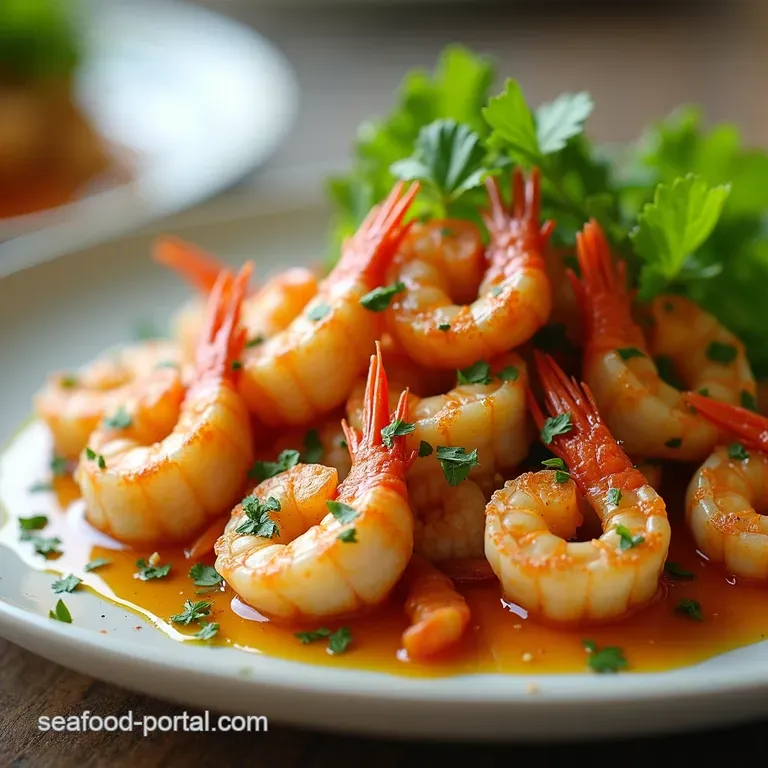 Seafood Symphony in LemonGarlic Butter