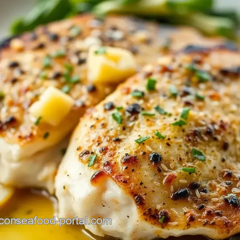 Delicious Black Sea Bass with Garlic Herb Butter