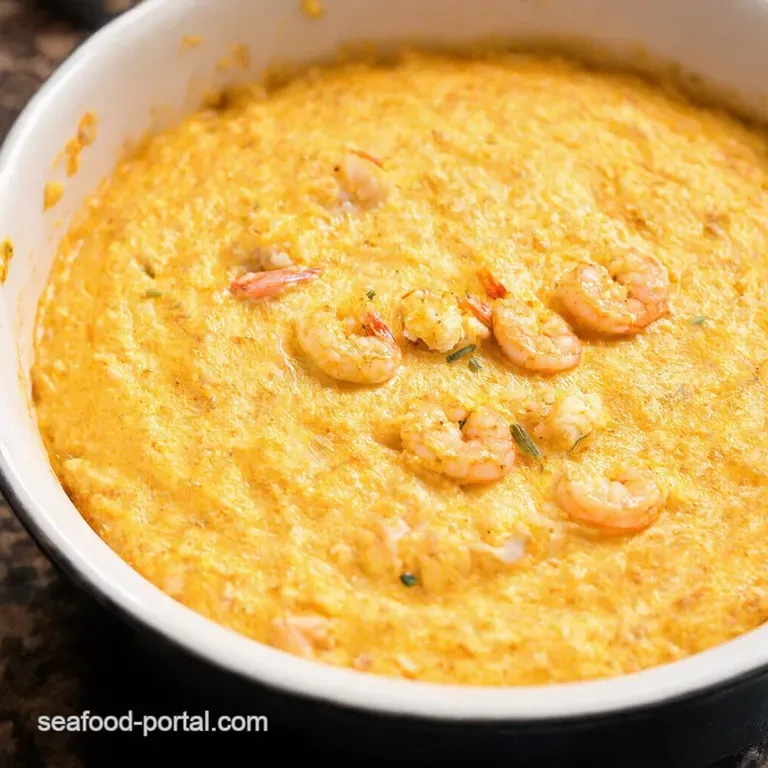 Seaside Breeze Shrimp Crab Dip Delight presentation