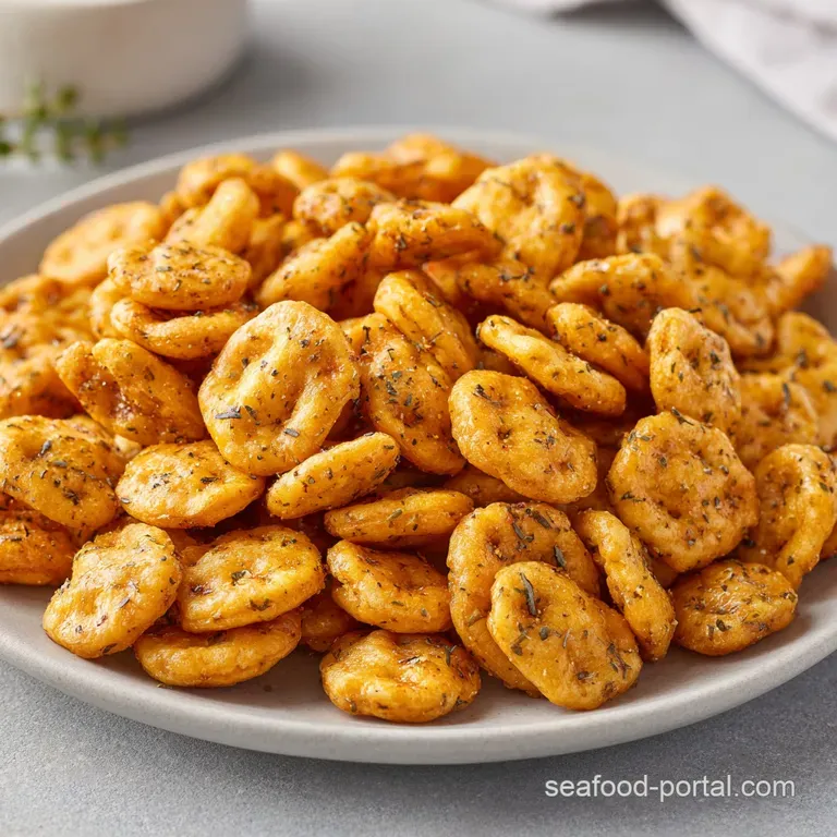 Seasoned Oyster Crackers: Crispy and Savory