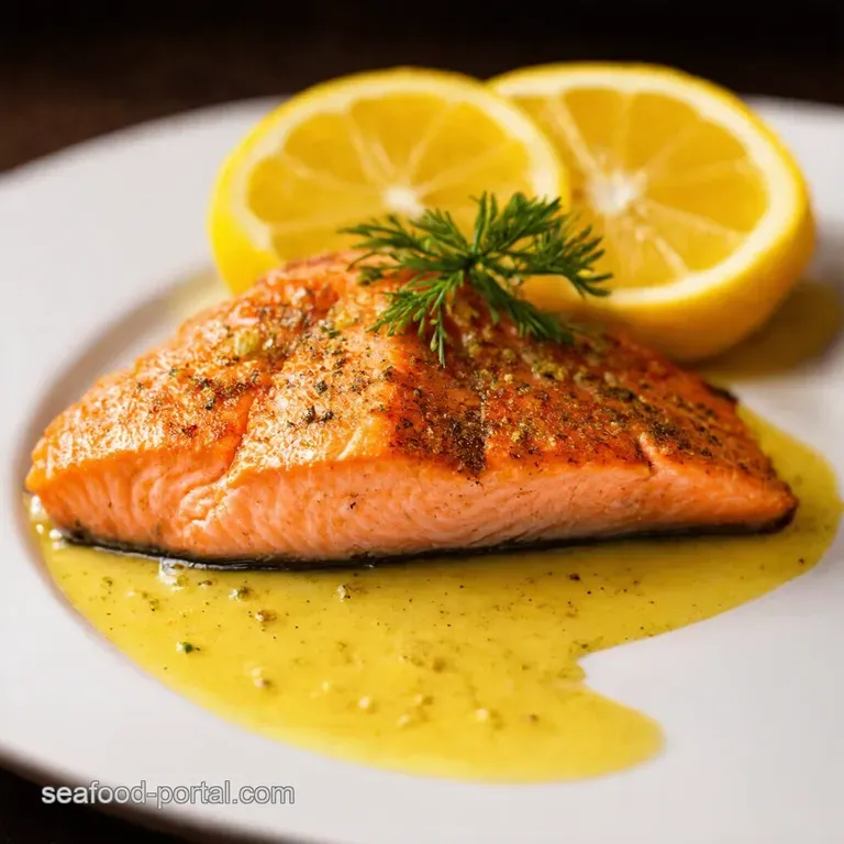 Sensational PanSeared Salmon with Zesty Lemon Dijon Sauce