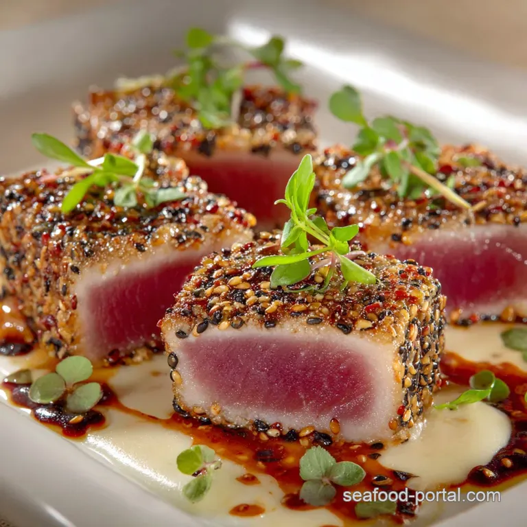 Seared Tuna: The 5-Minute Fancy Sesame-Crusted Steak Recipe