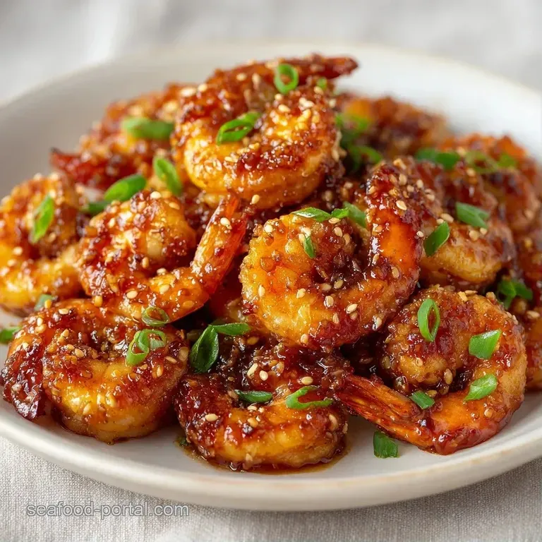 Plump pink shrimp and crisp vegetables in a white bowl, garnished with toasted sesame seeds beside steamed rice.