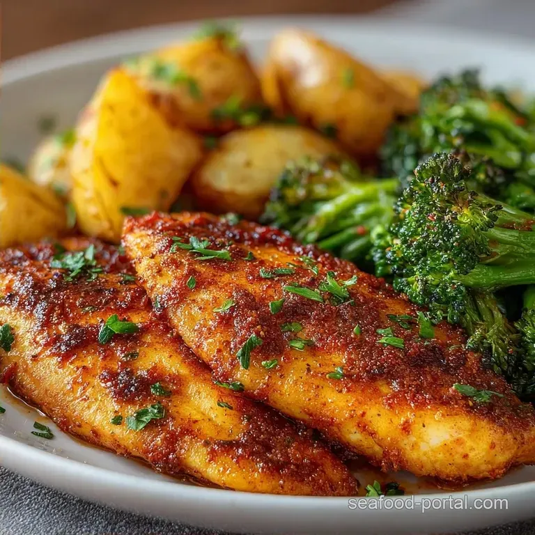 Sheet Pan Tilapia: Healthy and Veggie-Packed