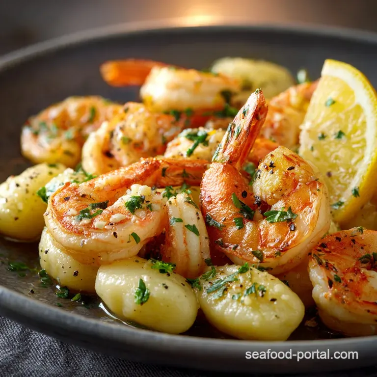 Shrimp and Gnocchi with Brown Butter Lemon and Chives: A Weeknight Stunner