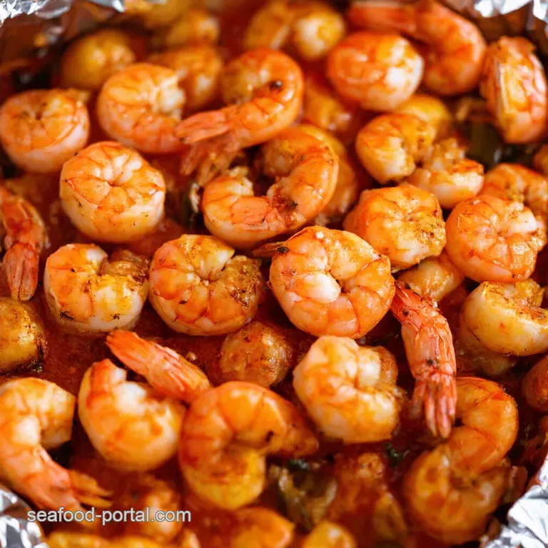 Shrimp Boil Foil Packets presentation