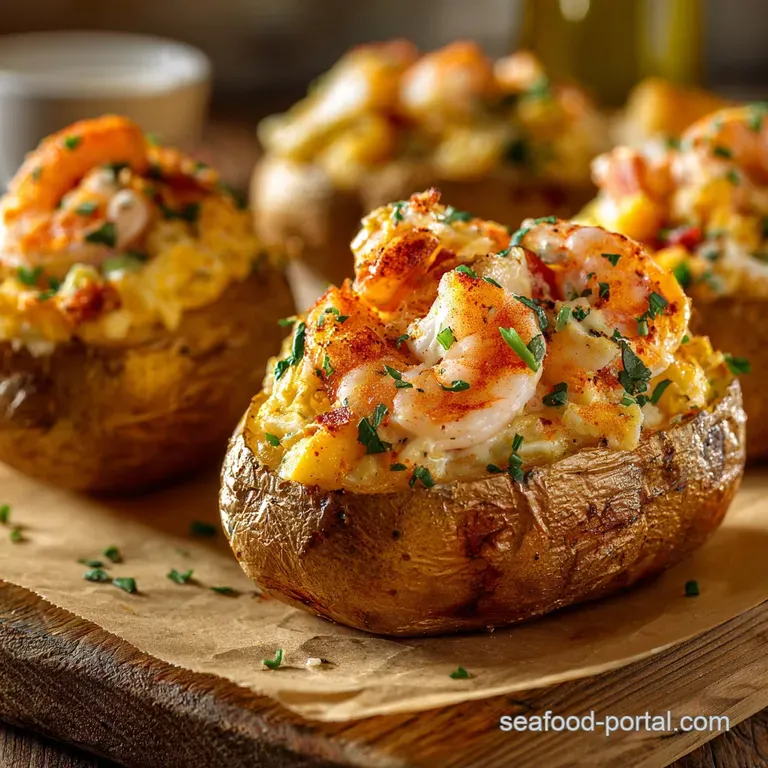 The Big Easy Spud Shrimp Boil Stuffed Potatoes A Proper Jacket Feast