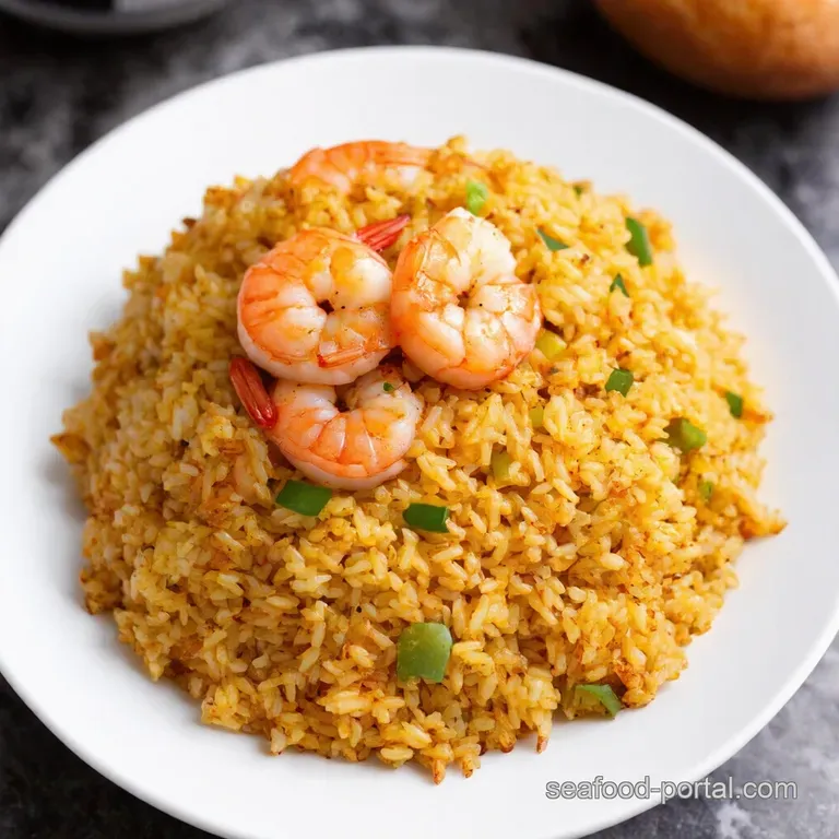 Shrimp Fried Rice Wok This Way presentation