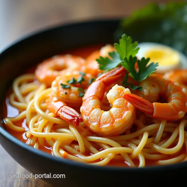 Shrimp Scampi Ramen Umami Noodles in a Flash