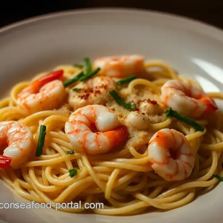 Shrimp Scampi with Linguine