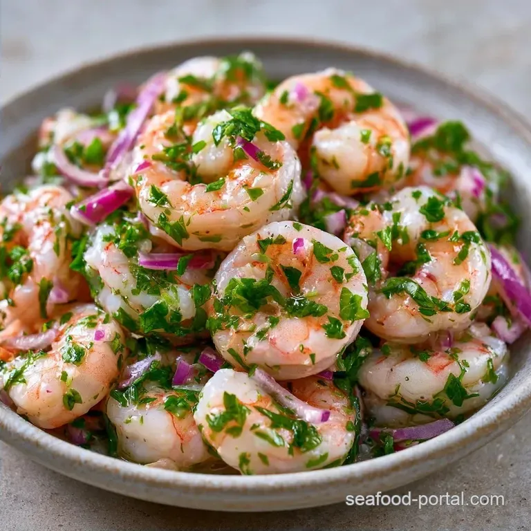 Simple 10 Minute Shrimp Salad with Dill