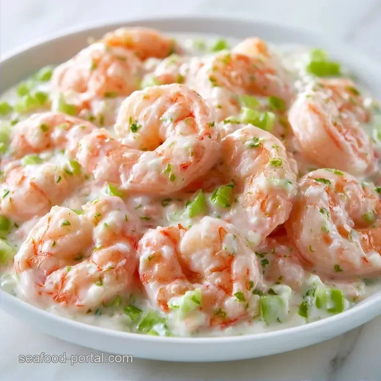 Creamy Simple Chilled Shrimp Salad