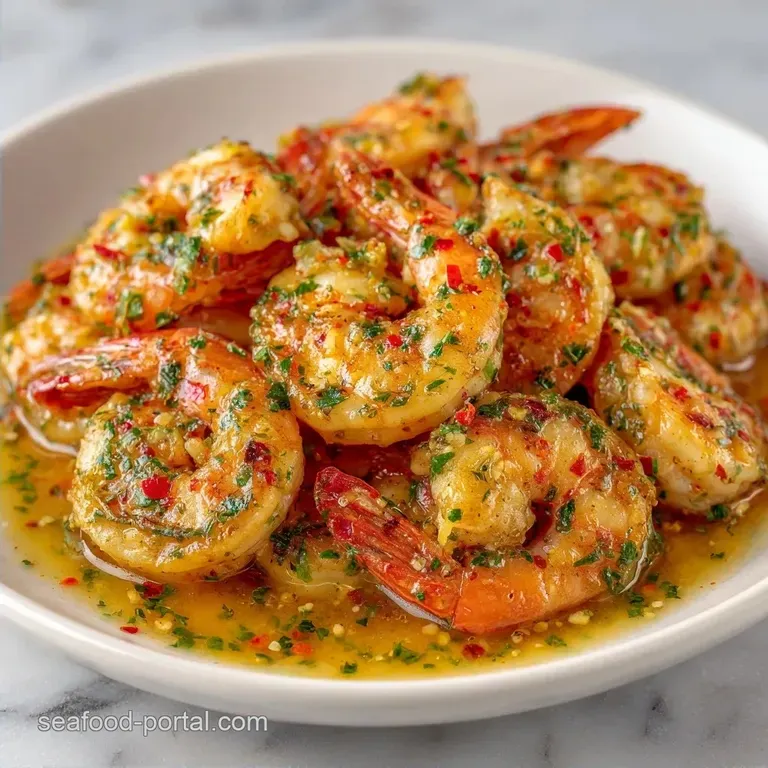 Simple Garlic Shrimp: Buttery and Golden