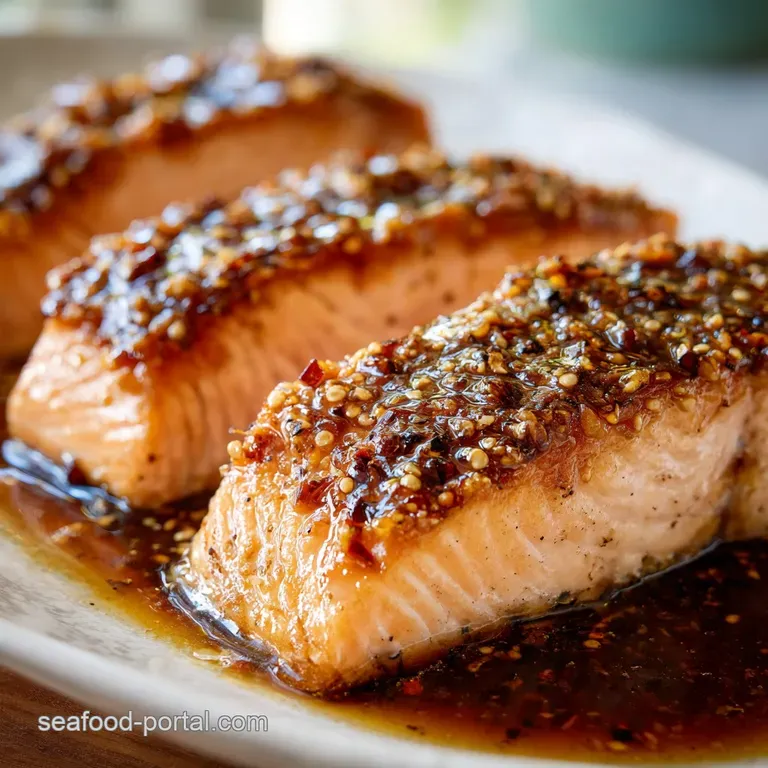 Simple Salmon Recipe: Garlic Butter Honey Glaze