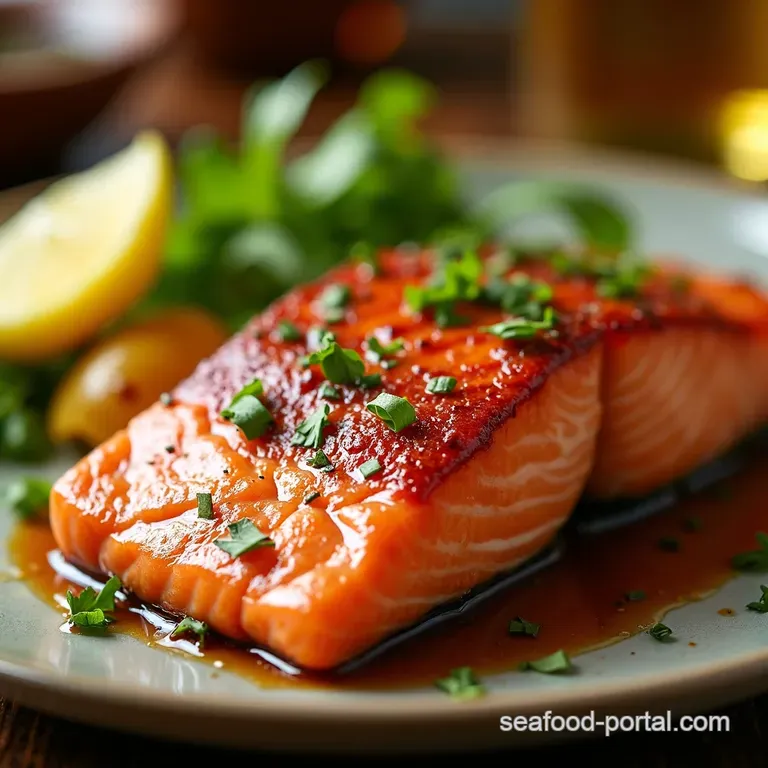 Six Simple Salmon Marinades for Flavorful Feasts presentation
