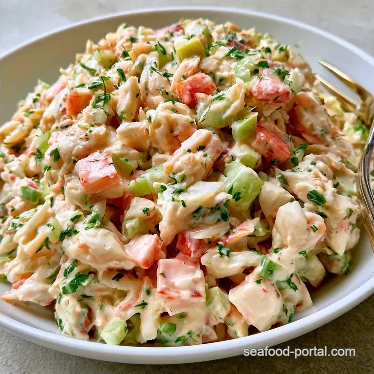 Sizzler Imitation Crab Salad Copycat in 15 Minutes