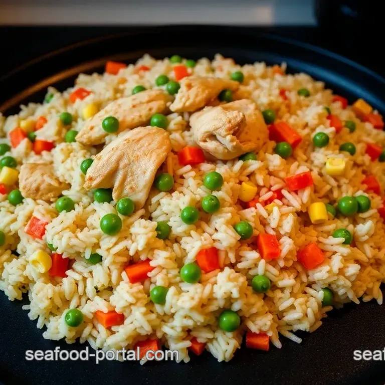 Sizzling Chicken Fried Rice on the Blackstone Griddle