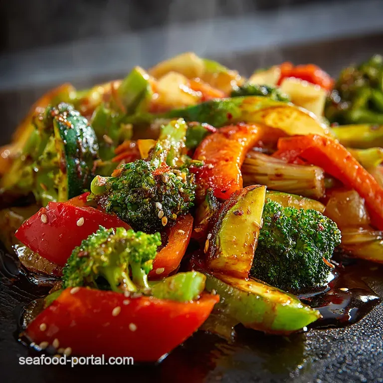 Vegetable Hibachi: the Ultimate Sizzling Restaurant-Style Veggies presentation