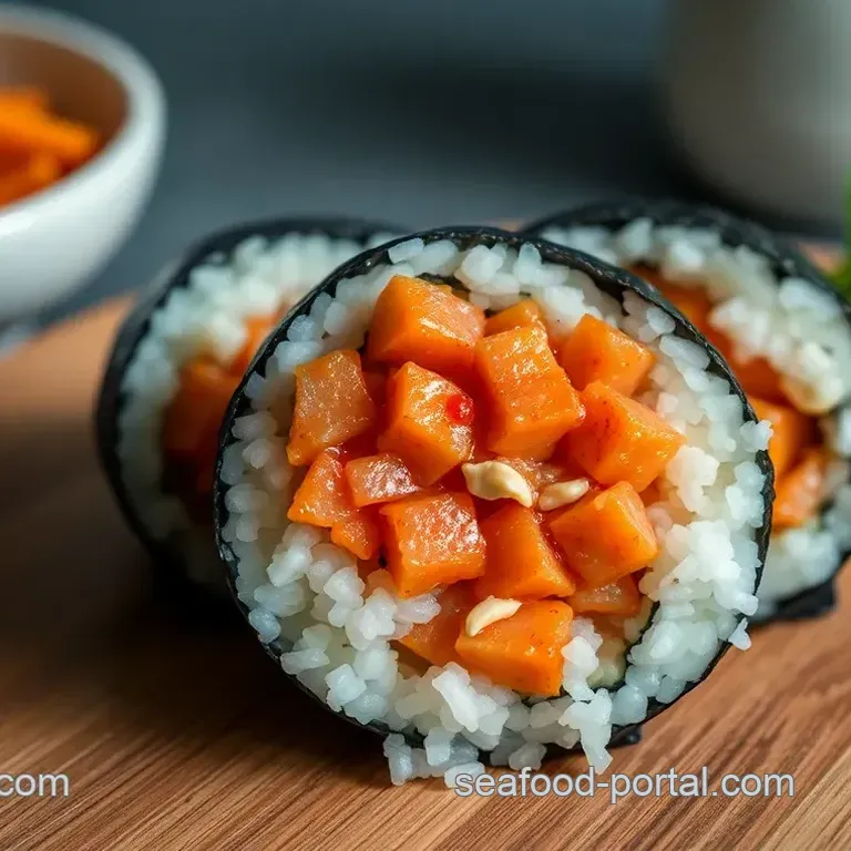 Sizzling Spicy Tuna Rolls: A Homemade Sushi Delight