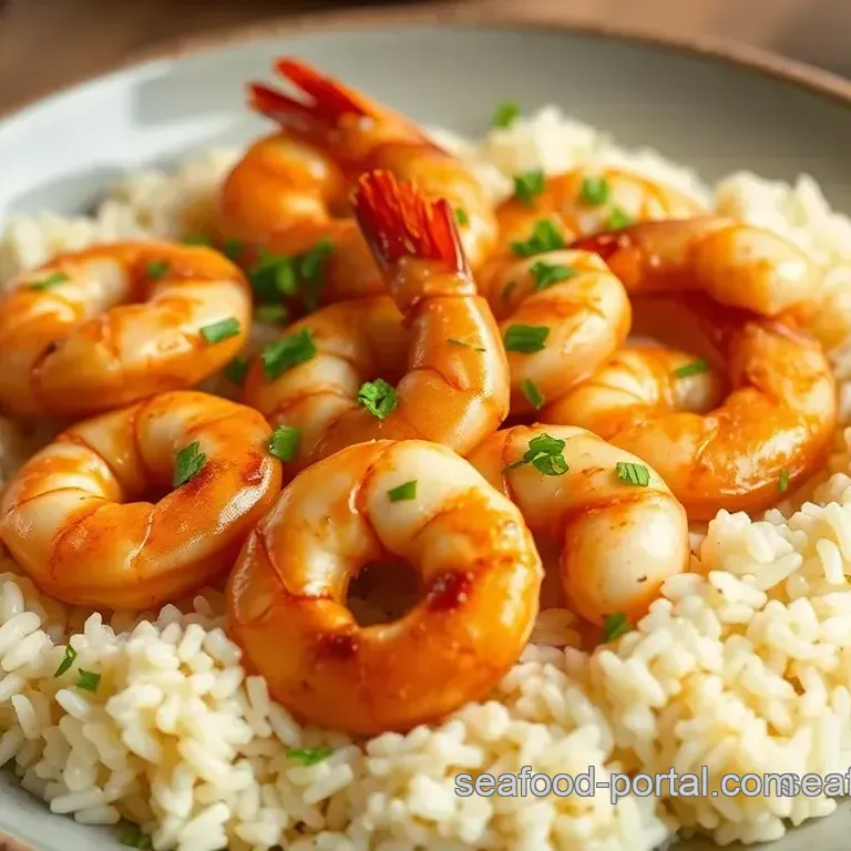 Skillet Prawns with Creamy Rice: A 30-Minute Delight