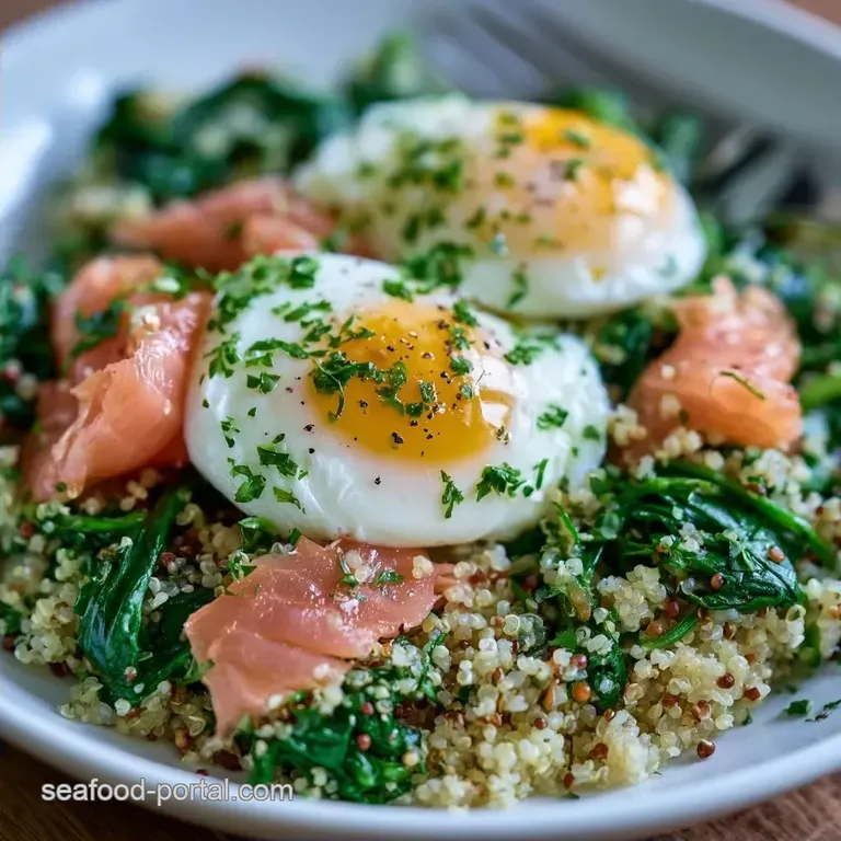 High-Protein Smoked Salmon Breakfast Bowl