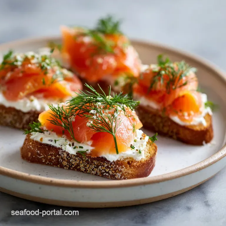 Smoked Salmon Recipe with Cream Cheese and Dill