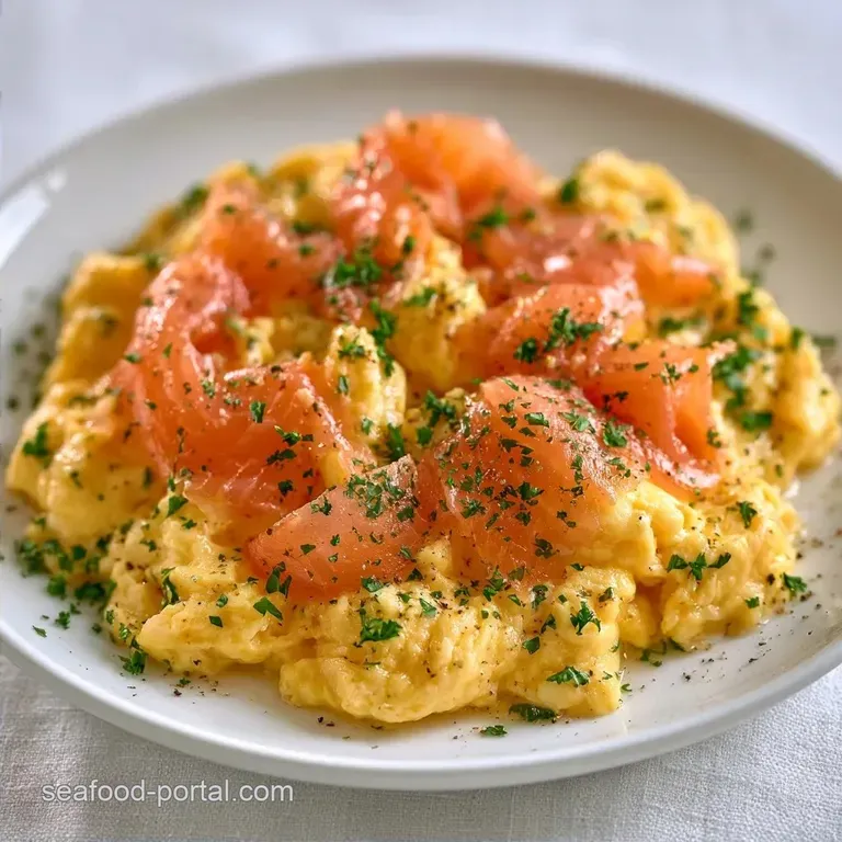 Velvet-Soft Smoked Salmon Scrambled Eggs