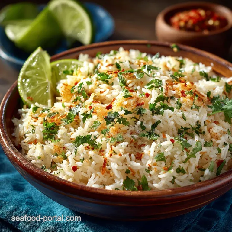 Smoky and Zesty Chipotle Cilantro Rice