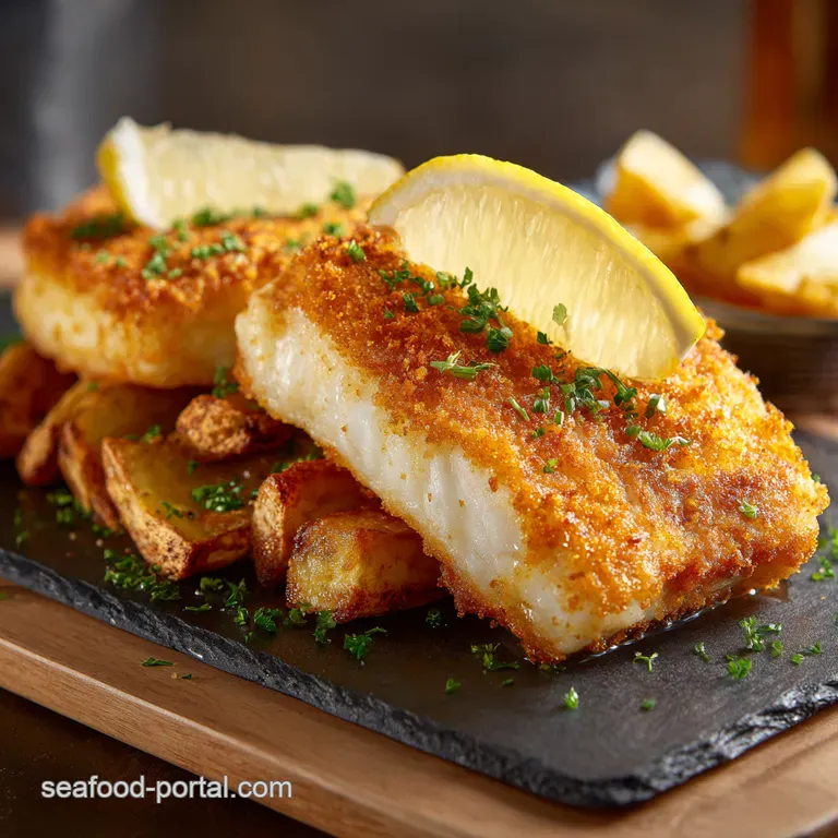 Southern Comfort: Crispy Oven-Baked Catfish with Zesty Lemon-Herb Crust
