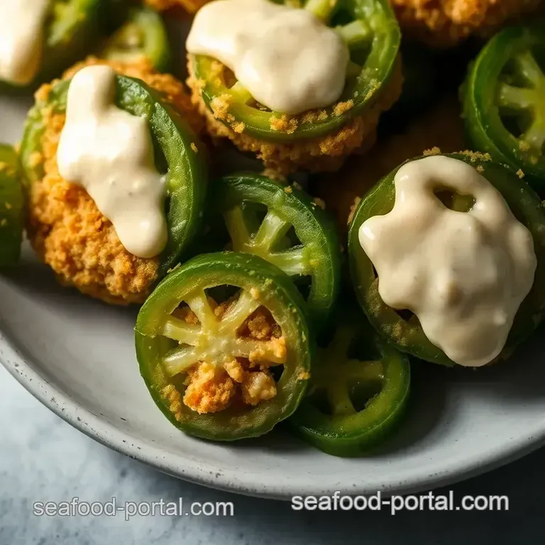 Southern Fried Green Tomatoes with Spicy Remoulade presentation