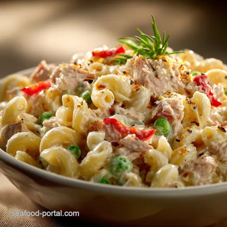 SouthernStyle Tuna Macaroni Salad: The Cracking Good Classic