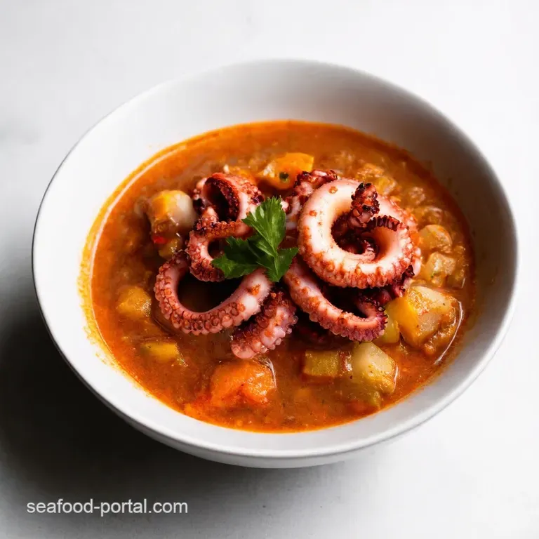 Spanish Octopus Stew with Smoked Paprika