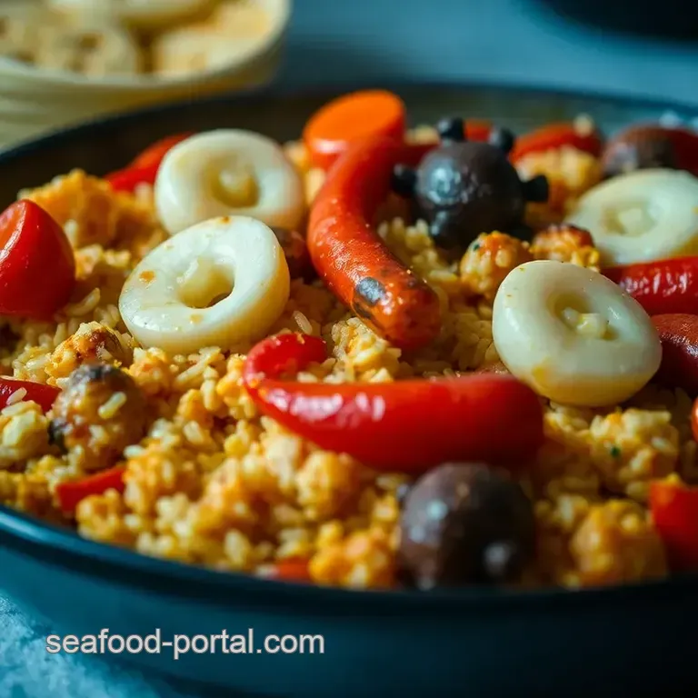 Spanish Seafood and Chorizo Paella: a Taste of Valencia presentation
