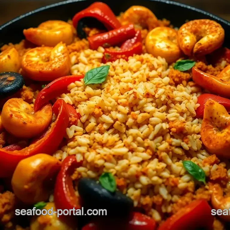 Spanish Seafood and Chorizo Paella: A Taste of Valencia