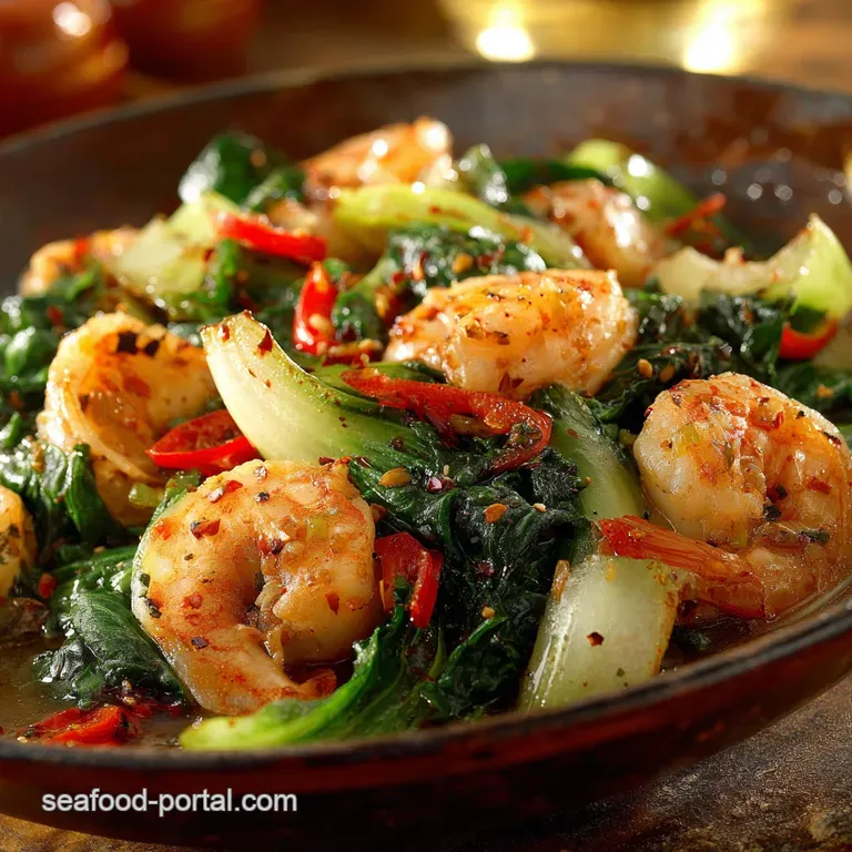 Bok Choy and Shrimp Stirfry the Quickest Cantonese Dinner Recipe presentation