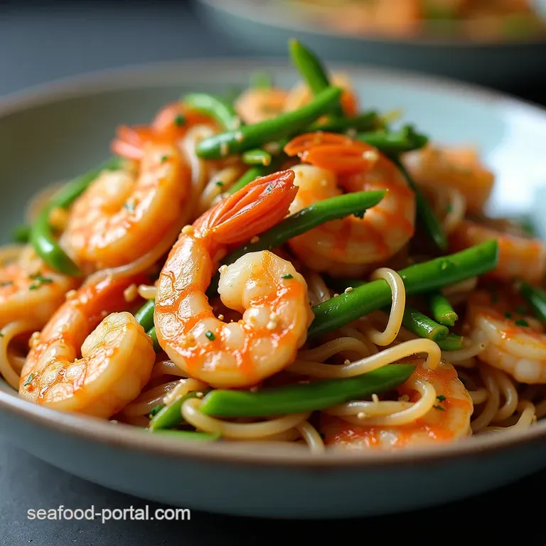 The Speedy Shrimp Edamame Power Bowl HighProtein Stir Fry with Sesame Noodles