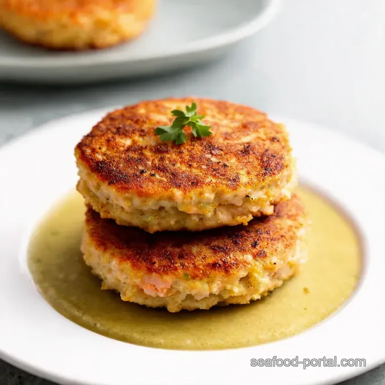 Speedy Salmon Patties with HoneyMustard Dip