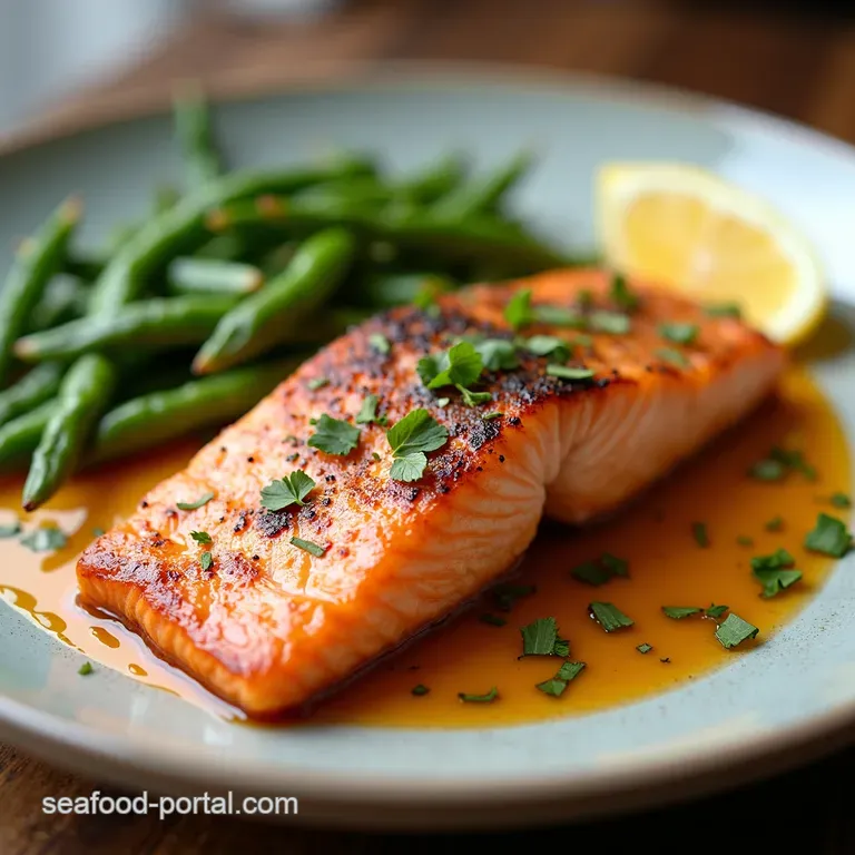 Speedy Salmon Supper Seared Salmon with Zesty Lemon Orzo