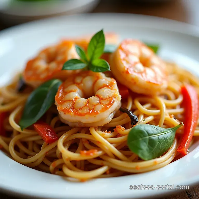 Speedy Shrimp Noodle StirFry Weeknight Winner